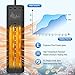 AQQA 1000W Fish Tank Heater 135-258 Gallon Submersible Aquarium Heater Quartz Glass Betta Fish Heater for Aquarium Thermostat Heater for Freshwater and Saltwater (AQ136-1000W for 135-258Gal)