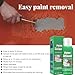 Yutdiery Paint Stripper, High Efficiency Paint Remover for Metal Surfaces, Paint Stripper for Metal and Wood, Automotive Paint Stripper, Paint Stripper with Brush Wall Surface, Paint Remover Tool (3)