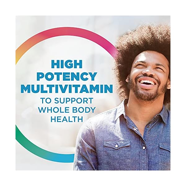 Rainbow-Light-Mens-One-Daily-High-Potency-Multivitamin-for-Immune-Support-with-Vitamin-C-D-Zinc-90-Tablets-Non-GMO-Vegetarian-Gluten-Free-3-Month-Supply Rainbow Light Mens One Multivitamin, Men's Daily Multivitamin Provides High-Potency Immune Support, With Vitamin C, Vitamin D and Zinc, Vegetarian, 90 Count