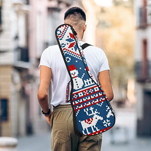 Housse de ukulélé en tricot avec motif bonhomme de neige et flocons de neige de 10 mm d’épaisseur – Rembourrage en… - Les Beatles, Paul McCartney, John Lennon, RIngo Starr, George Harrison Housse de ukulélé en tricot avec motif bonhomme de neige et flocons de neige de 10 mm d'épaisseur - Rembourrage en… – Image 6