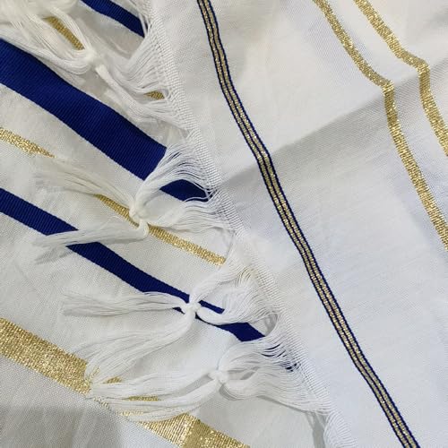 Tallit Prayer Shawl 72"x 22" with Bag For Men & Women4