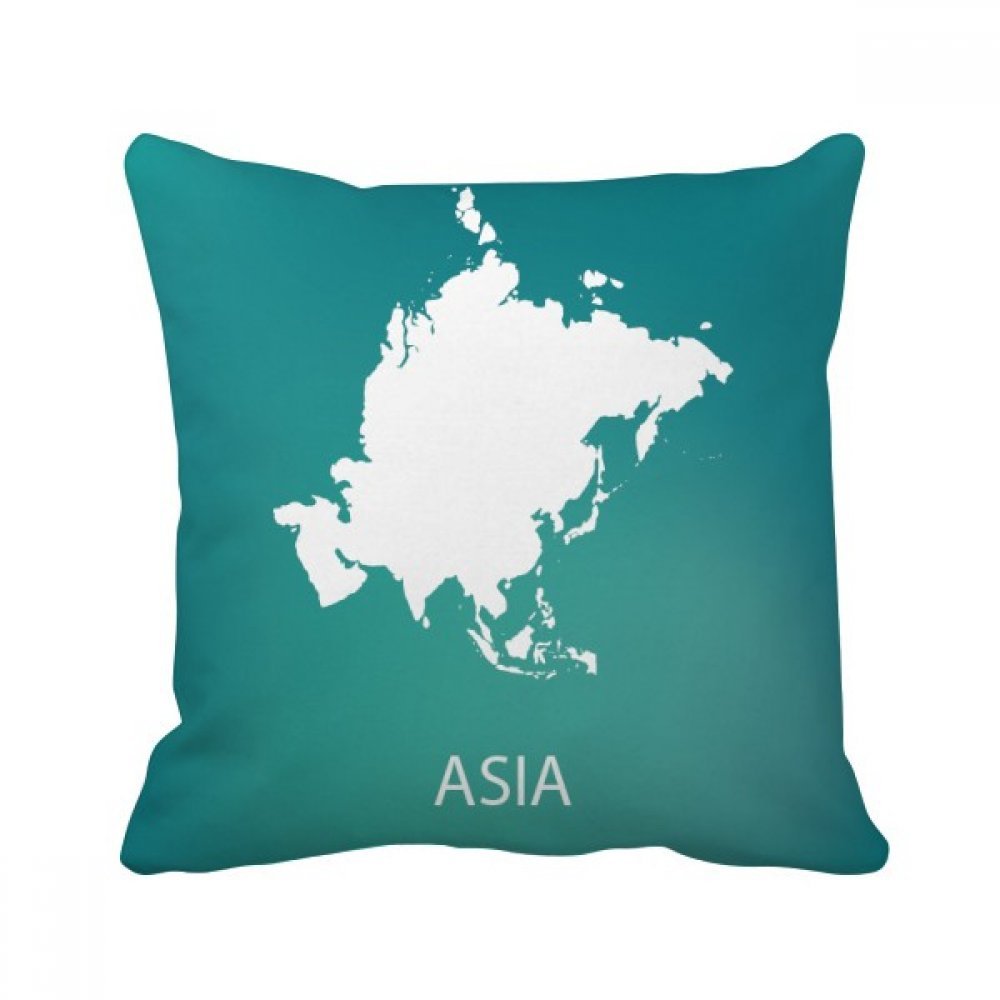Coussin Asie carte silhouette de qualité supérieure 40x40cm pour canapé