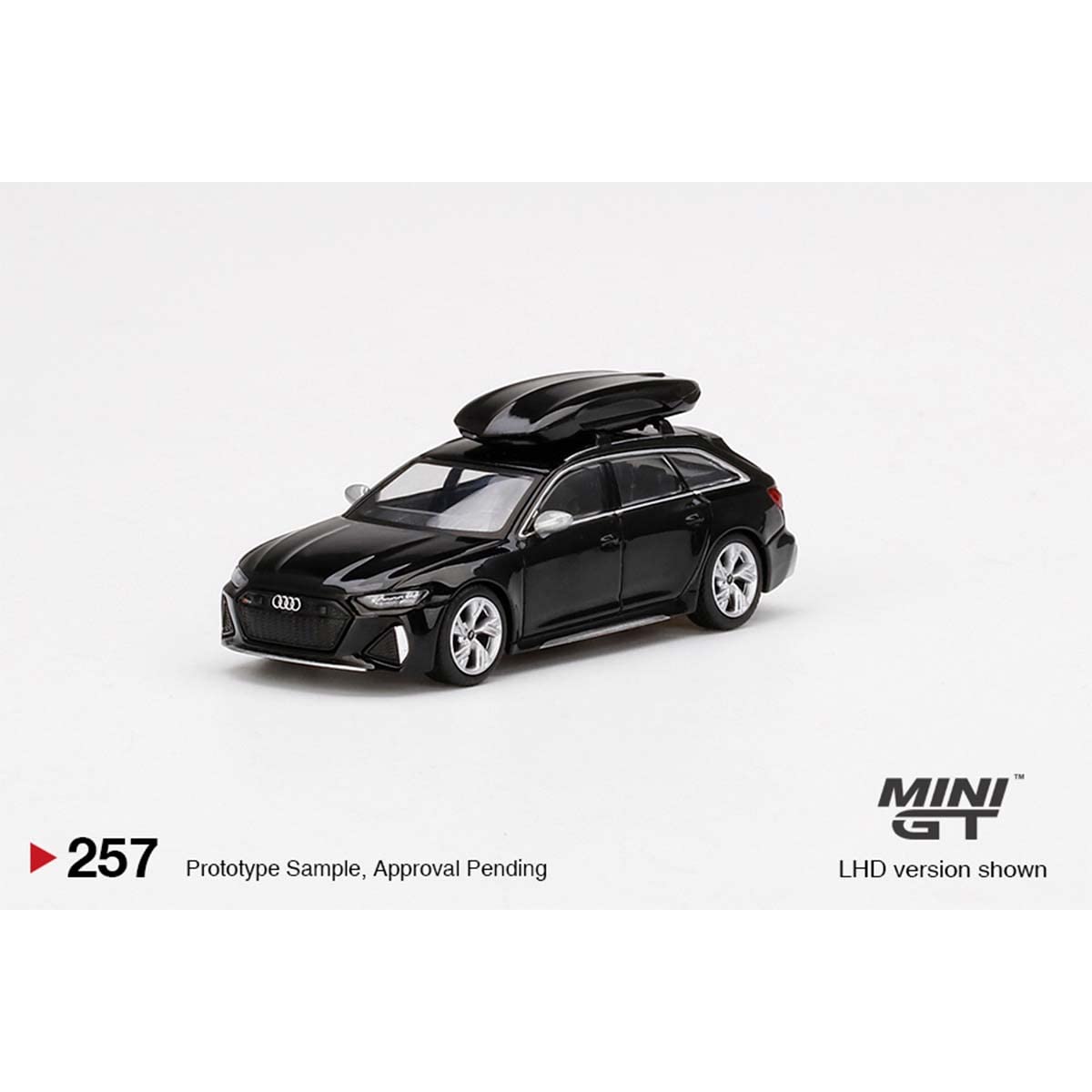 ミニカー MINI GT Audi RS 6 Avant Mythos Black Amazon | MINI GT 1:64 Scale Model MiJo TOYS EXCLUSIVE - AUDI RS 6