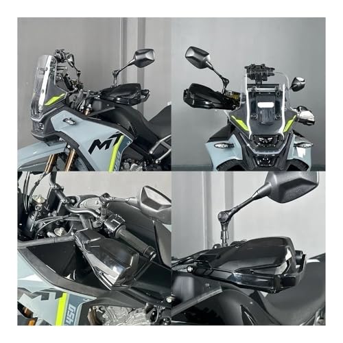 Protège-mains guidon surélevés protection intégrale leviers MT450 - 5