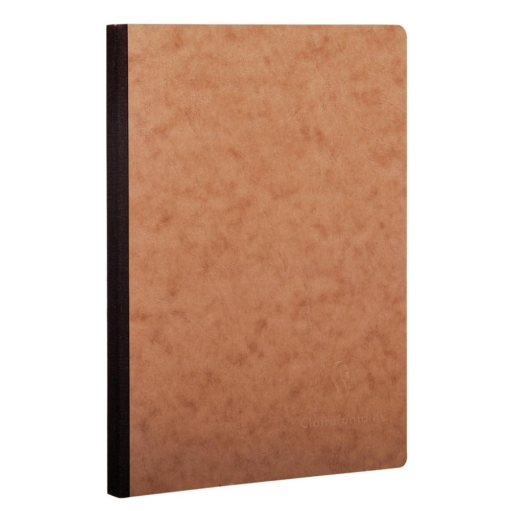 Clairefontaine Age Bag Clothbound Notebook A5 - Plain / Tobacco