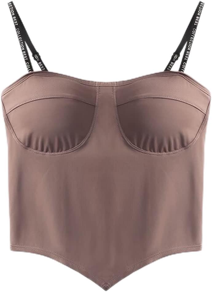 Wear A Top with Sexy Suspenders and A Bottoming Vest with Detachable Latex Chest Pads