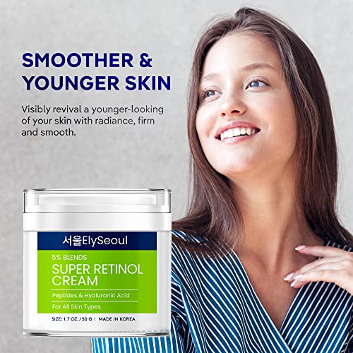 Korean Skin Care Retinol Cream For Face and Retinol Eye Cream with