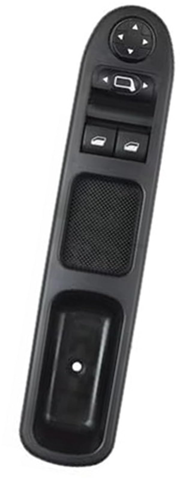 Interruttore per finestra 6554.Qa 9654859677, per Peugeot 207 207Sw 207Cc Pulsante di accensione Sollevamento vetro Retro pieghevole Pulsante Finestra principale(BLACK Without fold button)