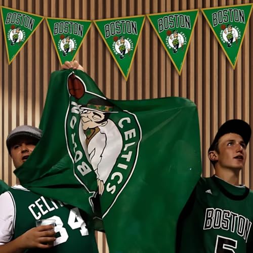 Boston Celtics banner Amscan fanion de basket guirlande decorative chambre ado - 3