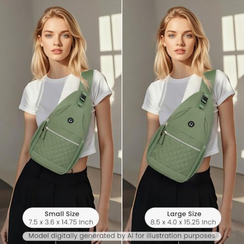 Image of Vankor Small Crossbody Purses Bags for Women Men Travel, Chest Sling Bag Women Casual Cross Body Bag for Woman Sling Backpack