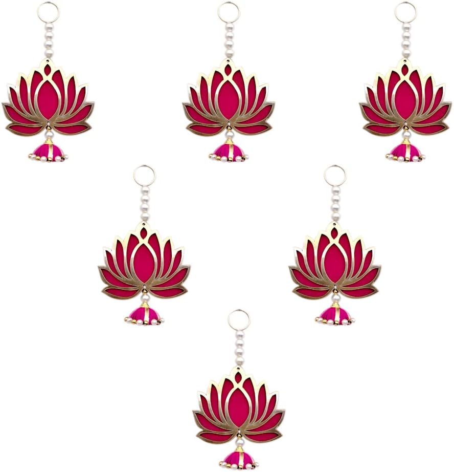 Buy Party Propz Lotus Hangings for Decoration 4Pcs Handmade Wall