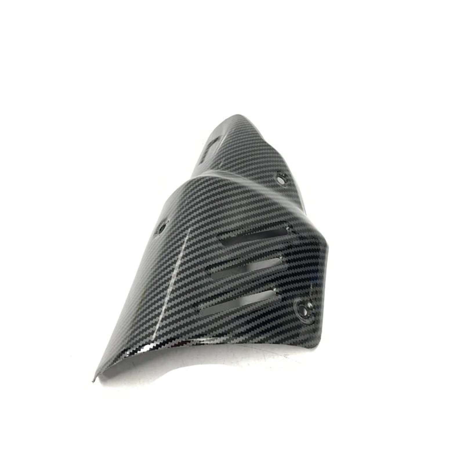 Motorcycle exhaust cover Protection thermique d'échappement de moto, Convient pour pour Yamaha MT03 R3 R6, en fibre carbone véritable, anti-brûlure