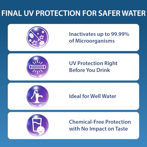 Image of APEC Water ROES-UV75, 6-Stage Under Sink RO Water Filter System, UV, 75 GPD