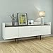 Tvilum Unit 2 Drawer and 3 Door Sideboard, White/Walnut