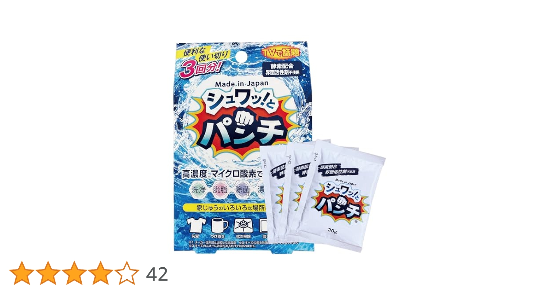 Amazon | シュワッ！とパンチ 【お試しサイズ】 (1ケース