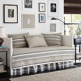 Stone Cottage Fresno Neutral 5-Piece Daybed Quilt Set,Ivory,Daybed