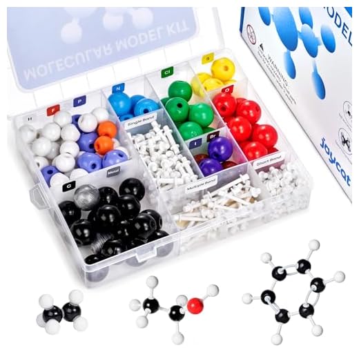 JoyCat Molecular Model Kit (238pcs), Organic Chemistry Molecule Science Gifts for Ochem and Inorganic Students and Teachers