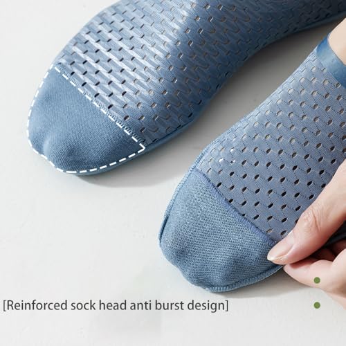High-End Ice Silk Mesh Socks,Invisible Non-Slip Breathable Ice Silk Socks,Ultra Thin Socks Non Slip No Show Socks4