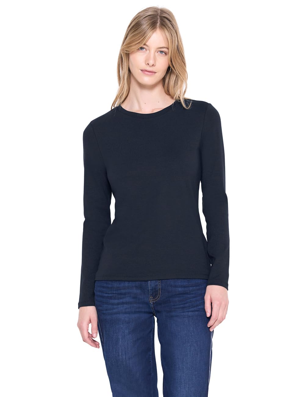 Street One Studio Damen Basic Langarmshirt