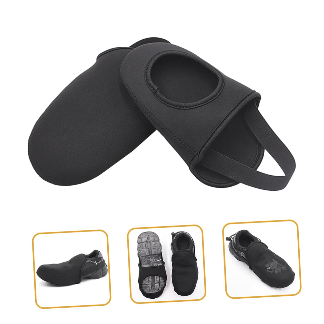 UKCOCO Cubrezapatillas de Térmicos y Resistentes Accesorios Prácticos de Bicicleta