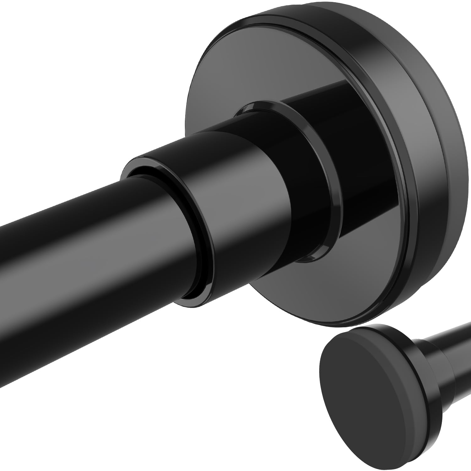 YASONIC Shower Curtain Rod 26-8 Inch and Shower Caddy Hanging
