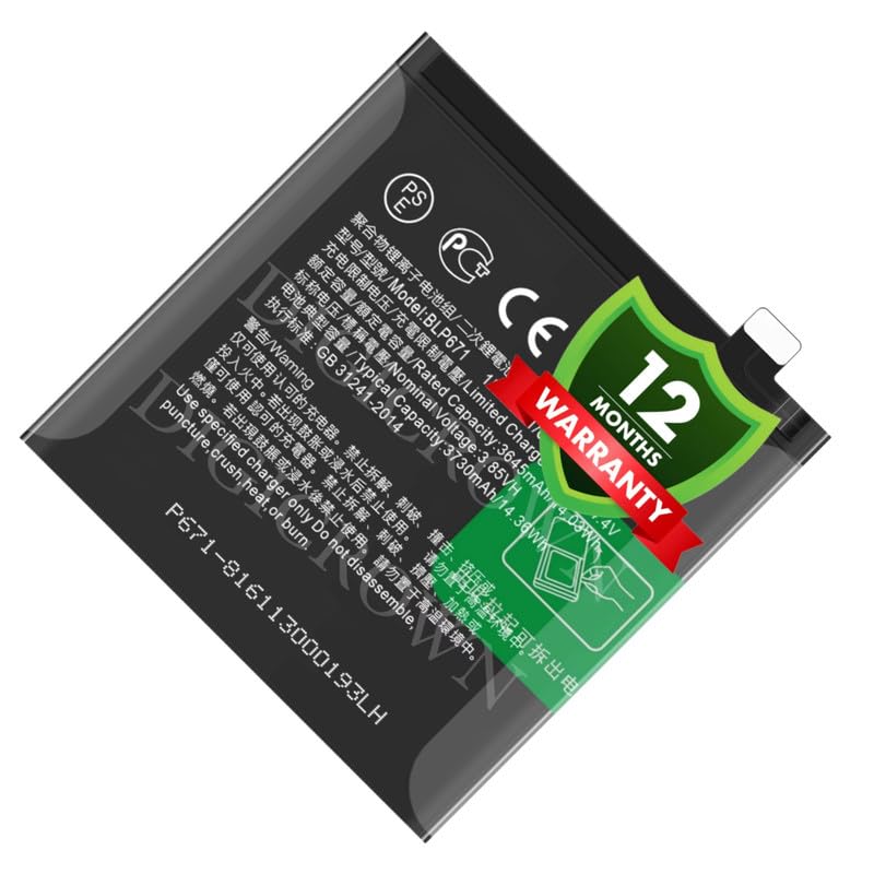 Image of Original BLP671 Battery Compatible for Oppo Find X - (3730mAh) - 1 Year Warranty DF7