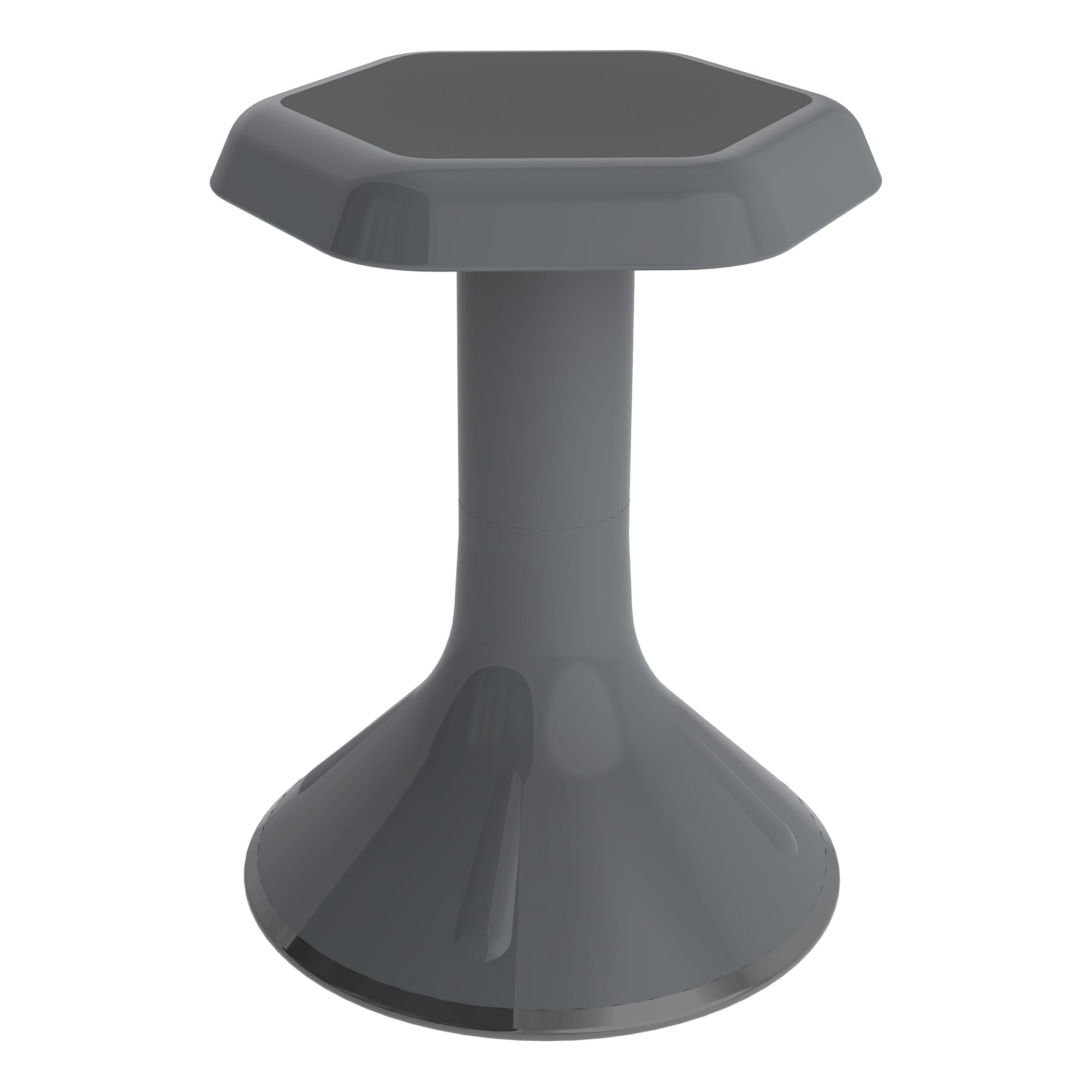 Learniture Active Learning Chair/Stool, 18" H, Gray, LNT-3046-18GY