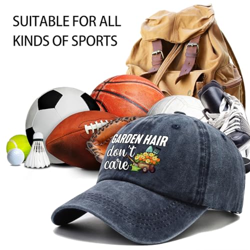 Gorra de algodón ajustable Garden Hair Don't Care miniatura 4