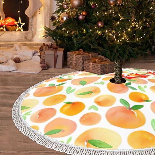 Jupe de sapin à pompons pour protéger le sol et sublimer les cadeaux - 8