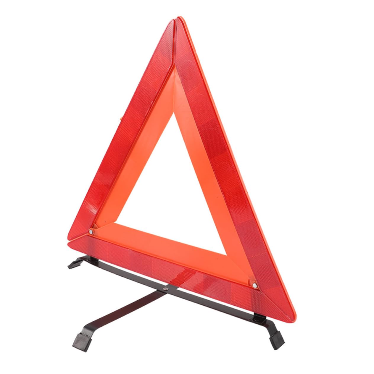 Marco de advertencia triangular, triángulos de emergencia reflectantes para coche, kit de emergencia triangular (42 x 39 cm, 3 piezas)