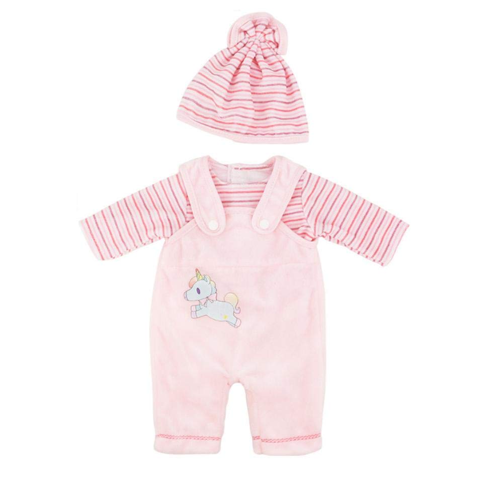 DUORUIMI Doll Clothes Dress Braces Outfit Bodysuit for American Girl Doll 18 inch