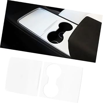 car dashboard trim strip Gear Shift Panel Trim Car Sticker Central Control Cover, for Tesla, for Model 3 Y Protection Retrofit Film Interior Decoration Door Armrest