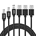 USB C Cable, Nikipa 3Pack( 1FT 3FT 6 FT) Nylon Braided USB Type C to USB A Data Sync and Charger Cable for Galaxy S8 S8 Plus, Nexus 5X/6P, Google Pixel and More