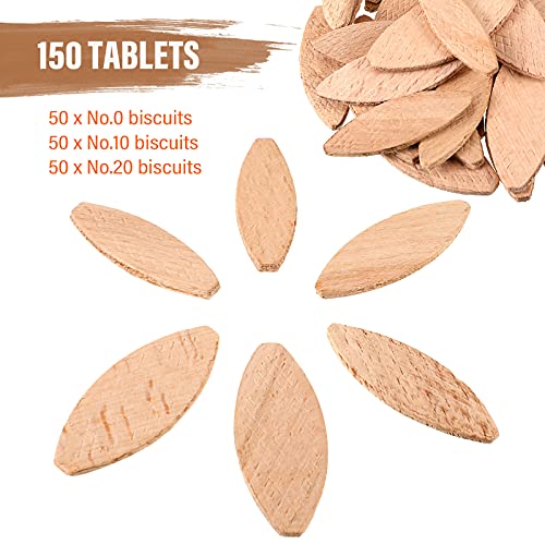 image for Yalikop Beechwood Joiner Biscuits Number 0, 10, 20 Wood Joining Biscui