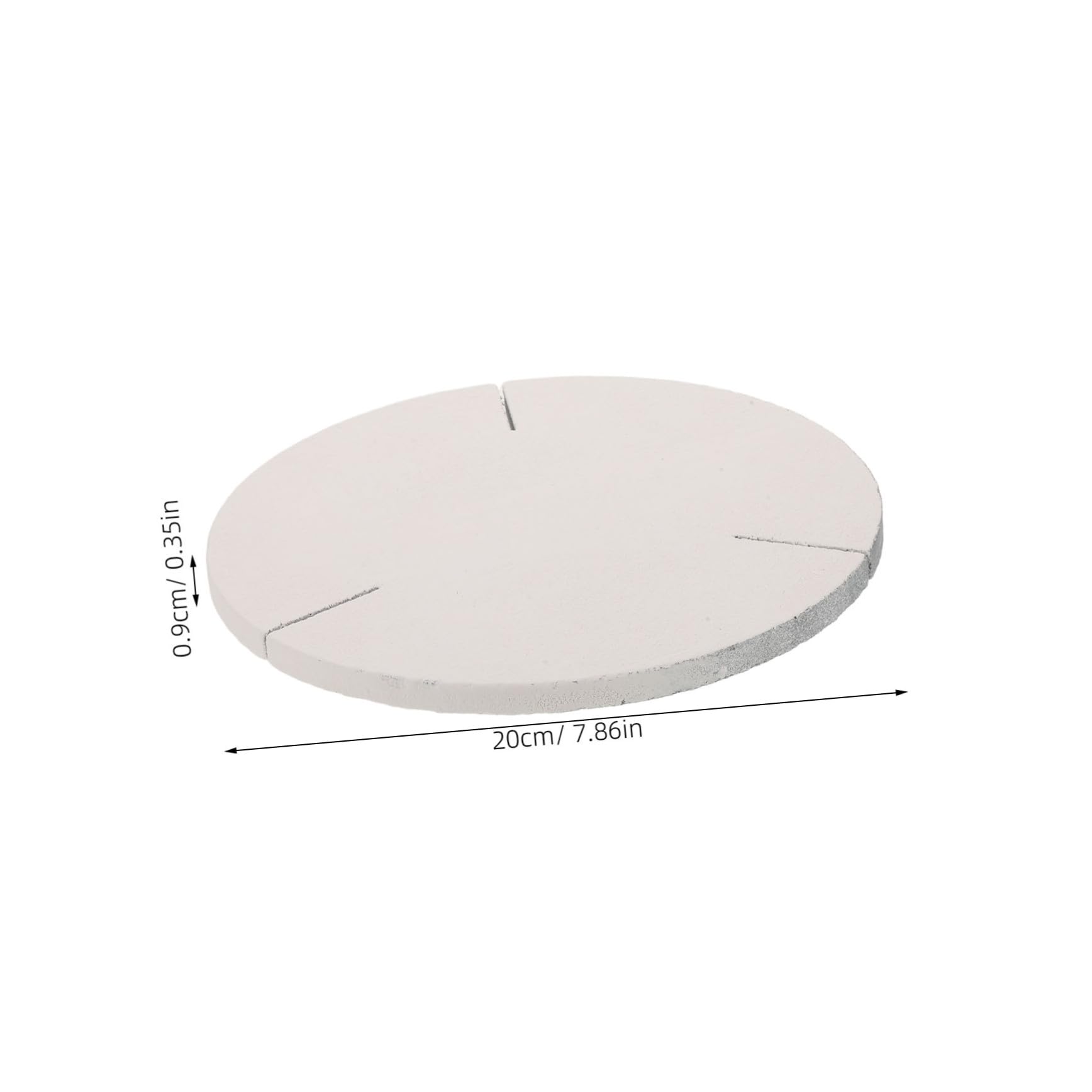 SHINEOFI Krzemowy Płyt z Pieca Ceramicznego Artykuły Ceramiczne Oporne Na Krzemowa Węgliek White