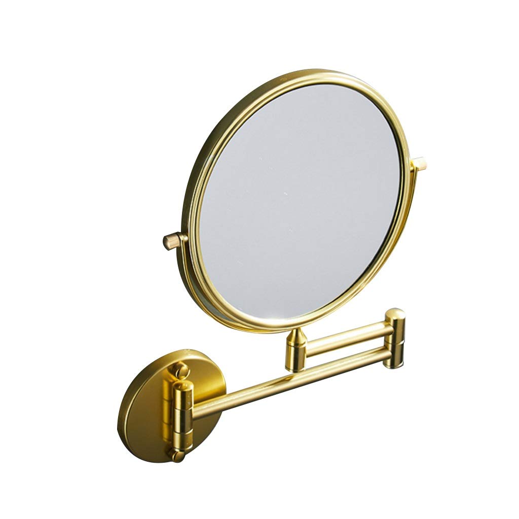 Miroir de courtoisie rotatif 360° avec grossissement 3X net pour rasage