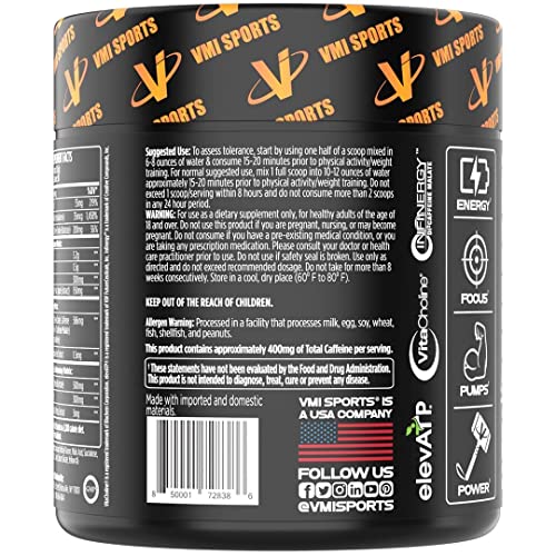 K-Xr Pre-Workout Energy Powder | Intense Energy Pre-Workout Drink For Men And Women| Creatine Free | Improves Performance - Enhanced Focus & Increased Endurance | 30 Servings (Peach Mango) #TOP3