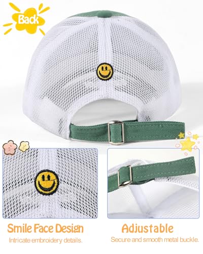 Casquette de baseball pour enfants et camionneur en maille légère SONMONY