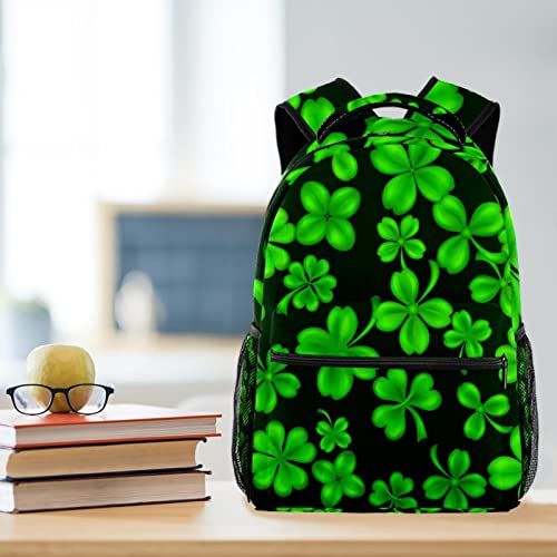 Mochila para portátil con trébol verde de San Patricio y bolsas de viaje 6