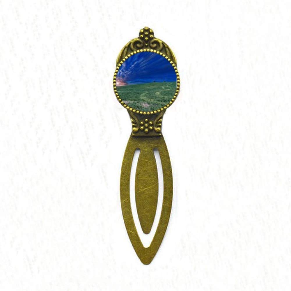 Marque-page Grassland Green Blue Sky le cadeau rétro idéal pour lecteur - 5