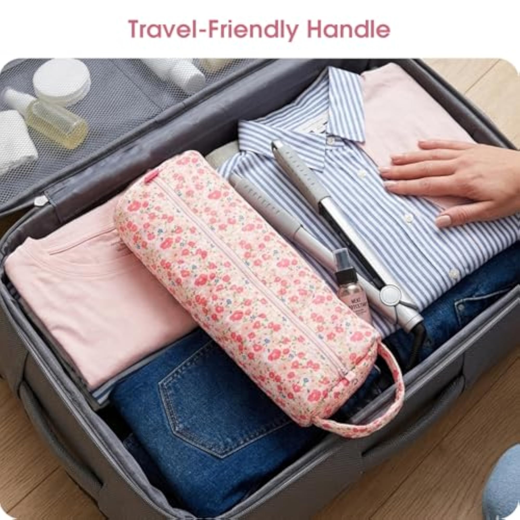 Hair Tools Organizer Bag, Portable Travel Case