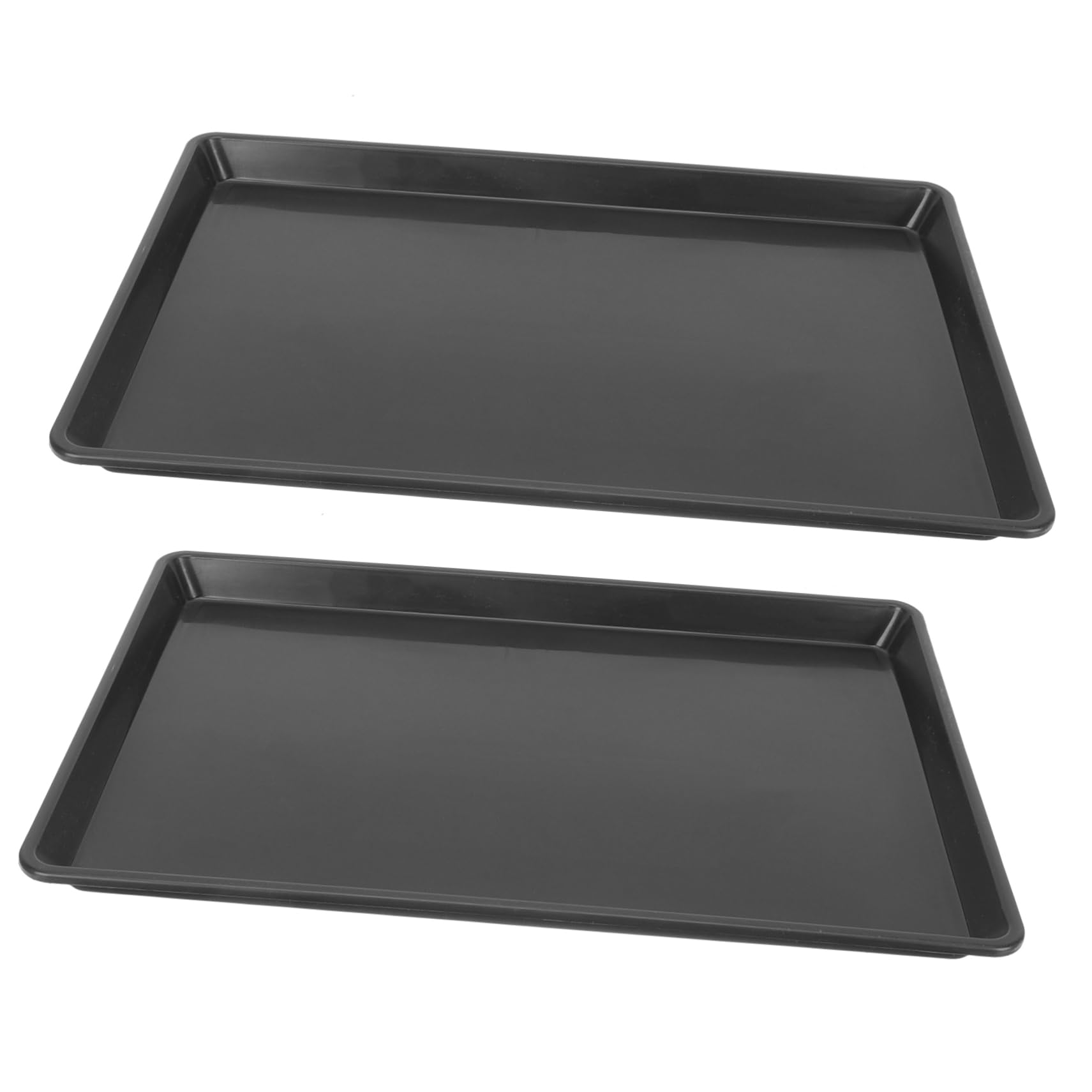 Garneck 2pièces Plateau De Cage pour Oiseaux Et Chiens Remplacement du Fond De Cage pour Petits Animaux Bac pour Éviter Les Salissures Et Faciliter Le Nettoyage