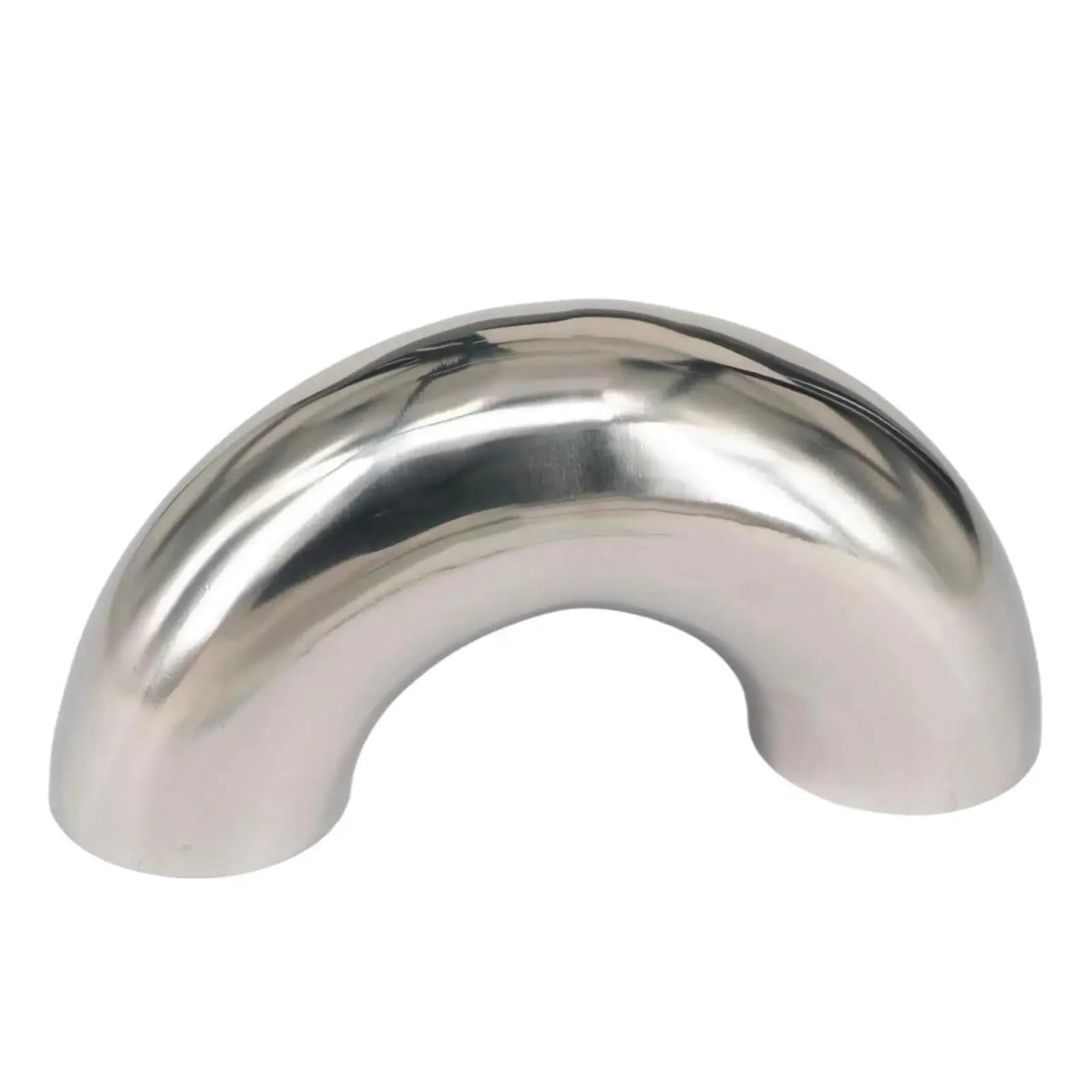 MQXFCZUX 89mm 3.5" O/D 304 Stainless Steel Weld 180 Degree Elbow Pipe Fitting MQXFCZUX
