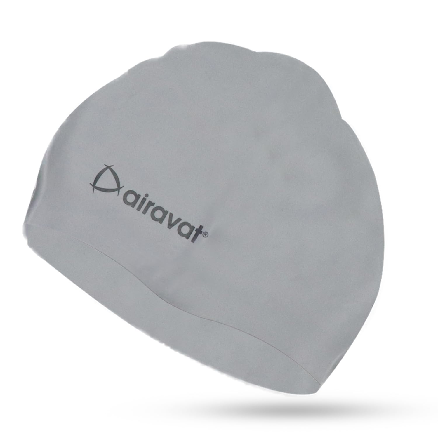 Airavat Basic Swim Cap, 001 Silicone Swim Cap, Comfortable Bathing Cap Ideal for Curly Short Medium Long Hair, Swimming Cap for Women and Men (Grey) (B0D29SGTYG) Amazon Price History, Amazon Price Tracker