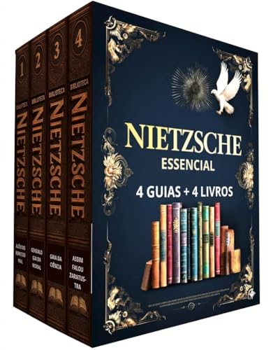 Biblioteca Nietzsche Essencial - 4 Livros + 4 Originais do autor:...