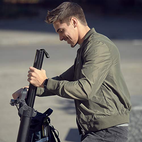 Jetson Knight Adult Electric Scooter, Lcd Display, Removeable Rechargeable Battery, Thumb Throttle, Easy-Folding Mechanism, Up To 20 Mph, Range Of Up To 16 Miles, Ages 12+, Black, Jkngh1-Blk #TOP7