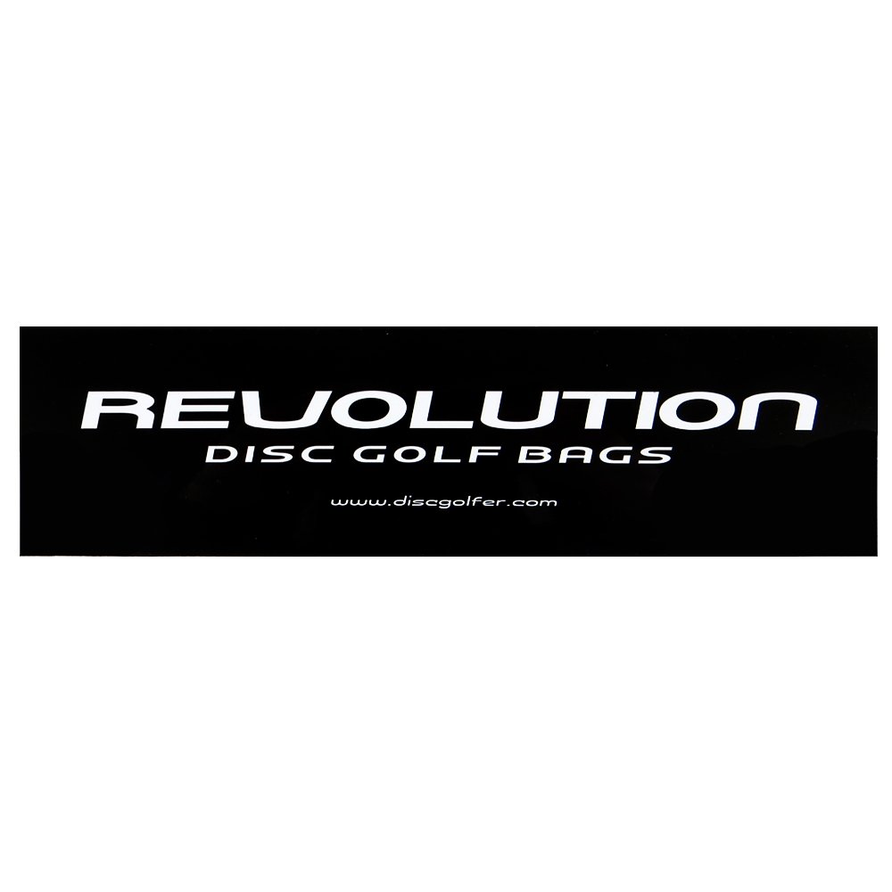 Revolution Disc Golf Bags Logo Bumper Sticker