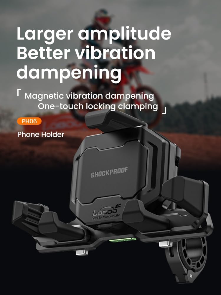 Magnetic damping and shockproof feature