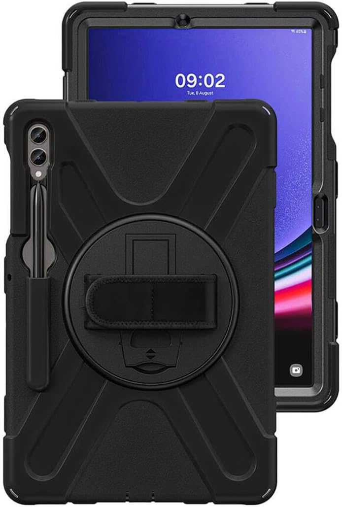 CONSTRAIN - Galaxy Tab S9 FE Plus Defender Tablet Silikon - Siyah