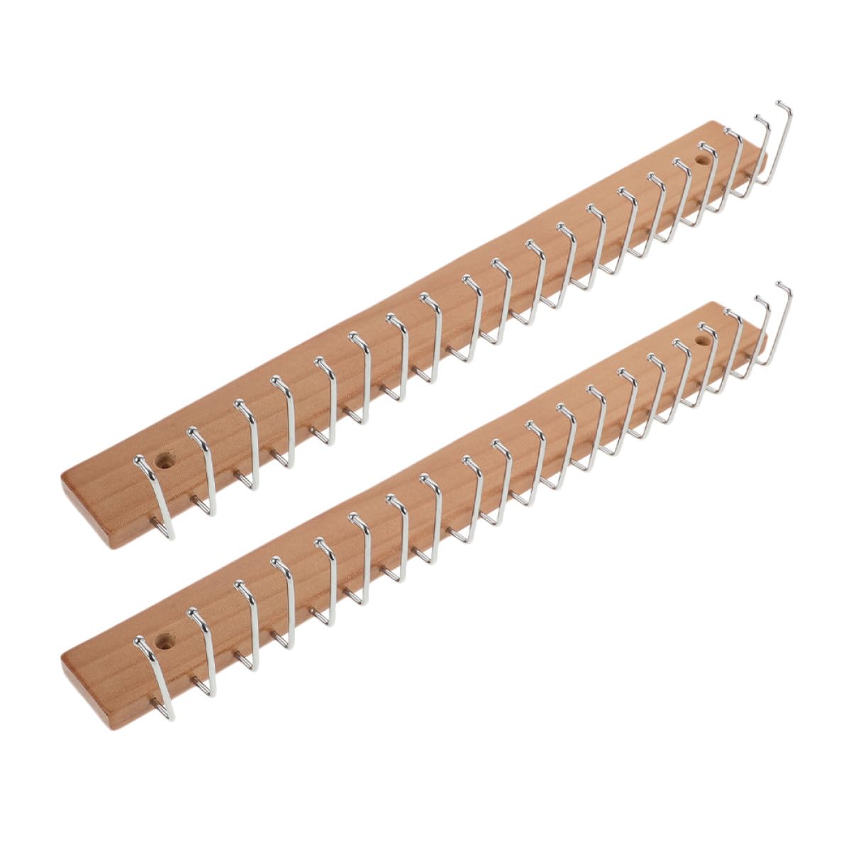 Colgador de Corbatas y Cinturones 2 Unidades de Hierro Soporte Multifuncional Montado en Pared para Armario Dormitorio y Entrada Fácil Instalación